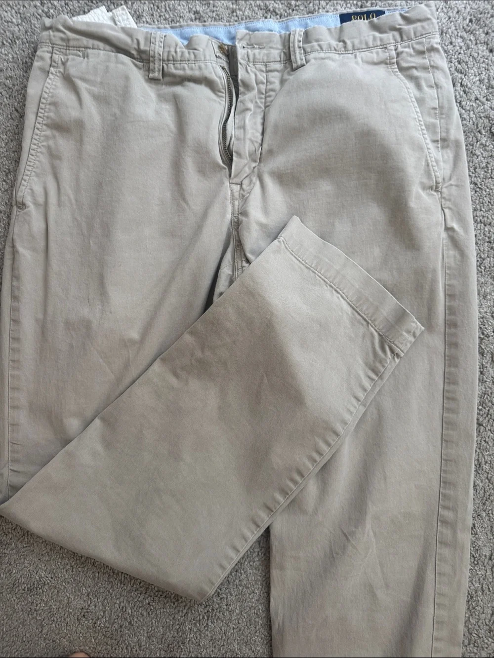 Polo by Ralph Lauren Men’s Khaki Beige Chino Pants